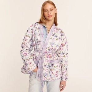 BNWT J. Crew x Flora Obscura Jacket
